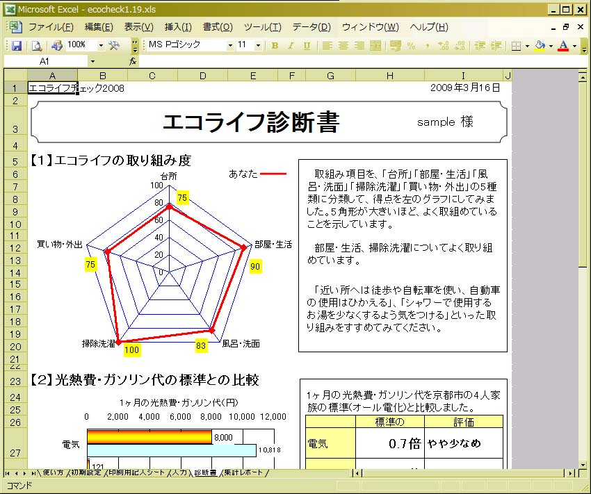 エコライフ診断